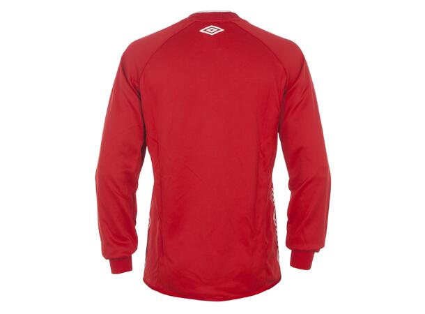 UMBRO UX-1 Trn Sweater Rød/Hvit XXL Teknisk treningsgenser 